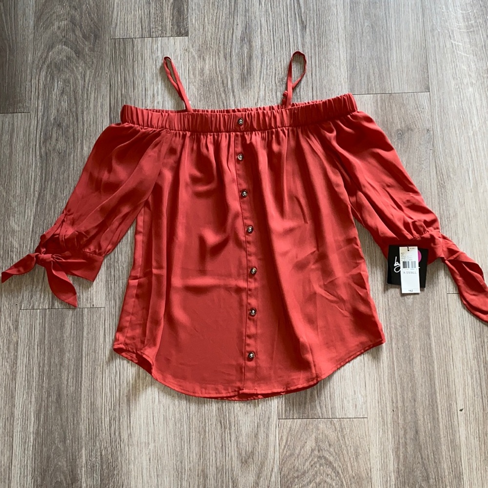 Off the shoulder blouse
